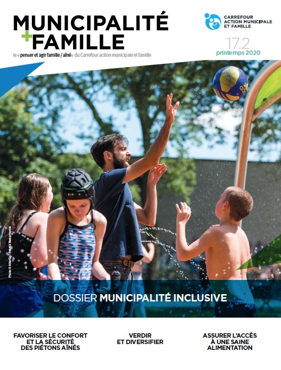 La municipalité inclusive abordée dans l’édition printemps du magazine Municipalité+Famille